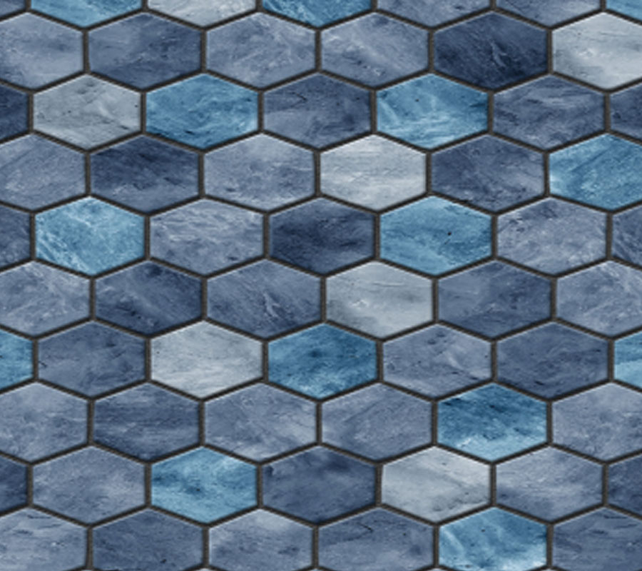 Travertine Hex GLI Pool Products